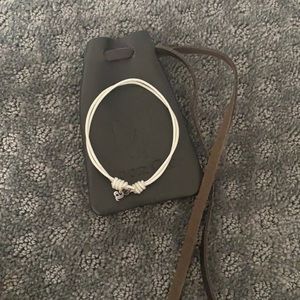 Authentic PoorCat “A” Charm Bracelet